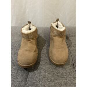 Juicy Couture Kerri Women's Size 10 Faux-Fur Ankle Boots